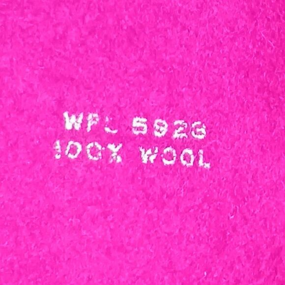 Vintage Women's Pink 100% Wool Hat - Picture 6 of 13